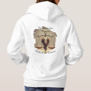 Sudadera Hoodie Lady Libra