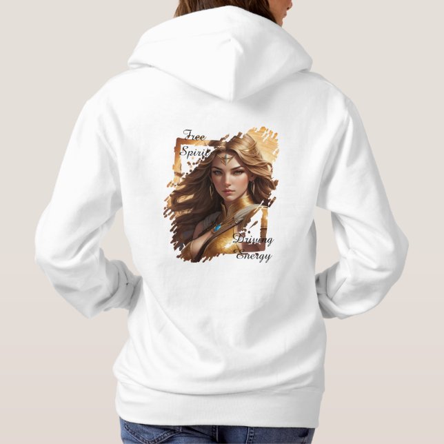 Sudadera Hoodie Lady Sagitario (Back)