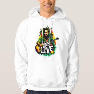 Sudadera One Love the King of Reggae Hoodie