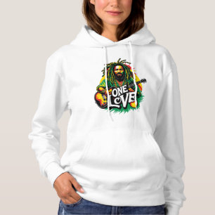 Sudadera One Love the King of Reggae Hoodie