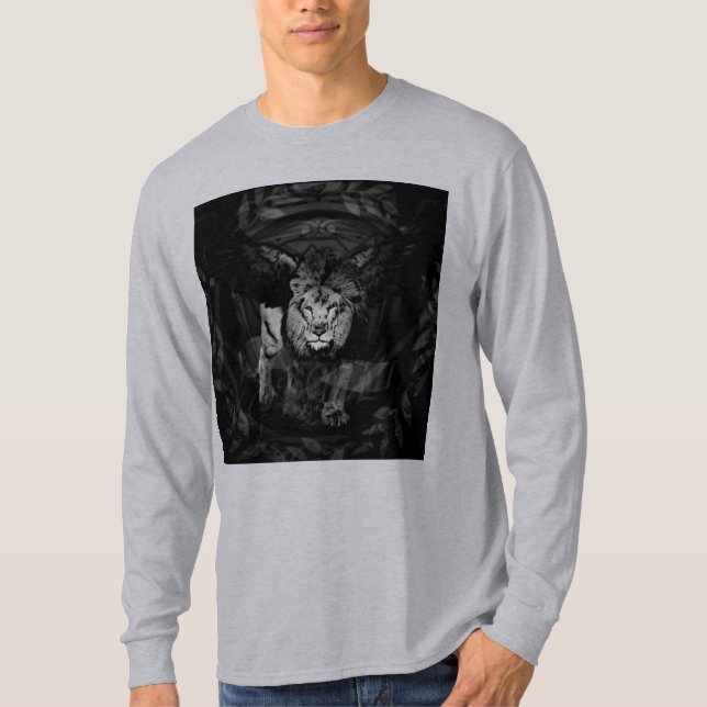 Sudadera Playera Blessed lion hhdfbfjgmm vjfhd T-Shirt (Front)