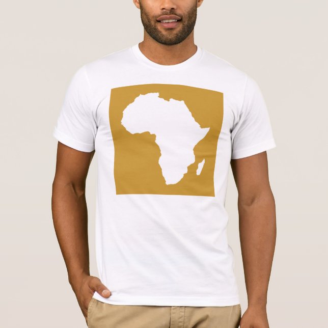 Sudan Brown Audacious Africa T-Shirt (Front)