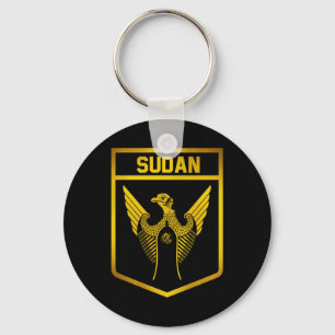 Sudan emblem key ring