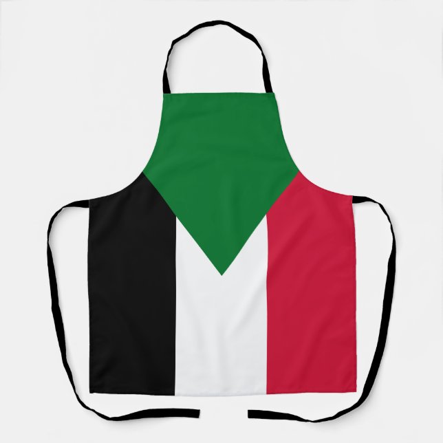 Sudan Flag Apron (Front)