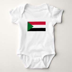 Sudan Flag Baby Bodysuit