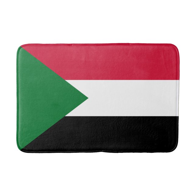 Sudan Flag Bath Mat (Front)
