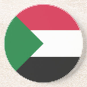 Sudan Flag Coaster