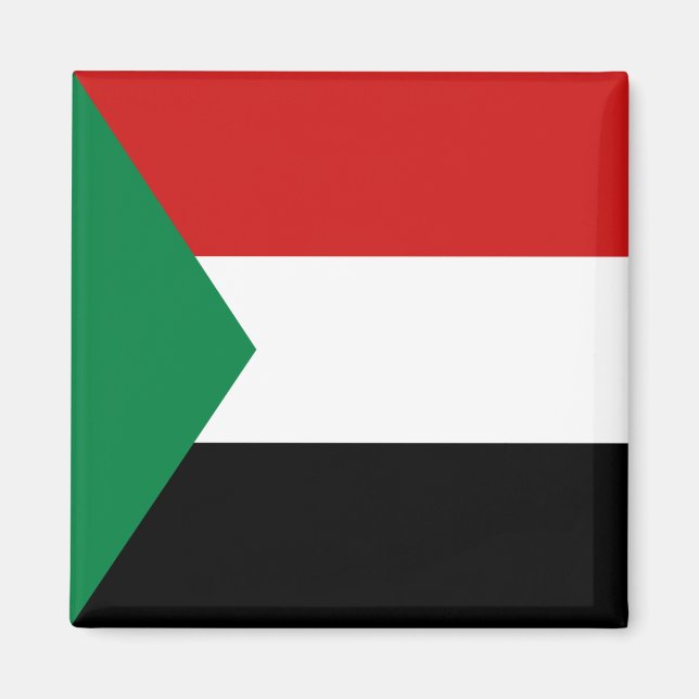 Sudan Flag Magnet (Front)