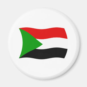 Sudan Flag Magnet