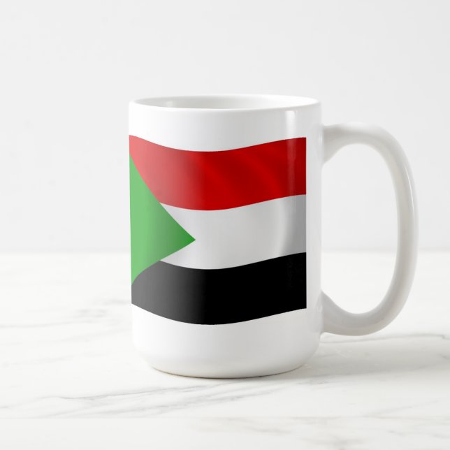 Sudan Flag Mug (Right)