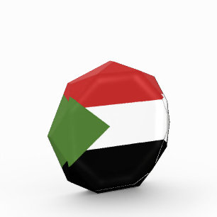 Sudan flag photo block