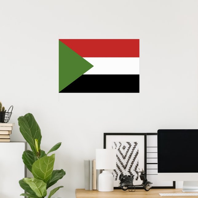 Sudan flag poster (Home Office)