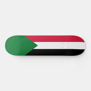 Sudan Flag Skateboard