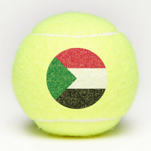 Sudan Flag Tennis Balls