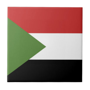 Sudan flag tile