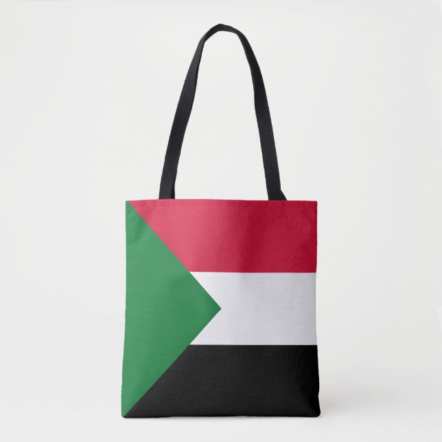 Sudan Flag Tote Bag (Front)