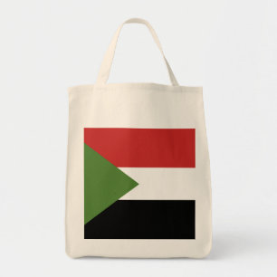 Sudan flag tote bag