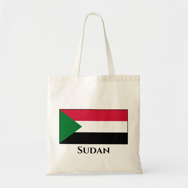 Sudan Flag Tote Bag (Front)