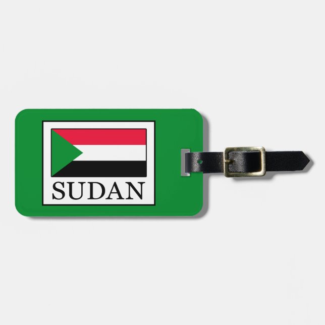 Sudan Luggage Tag (Front Horizontal)