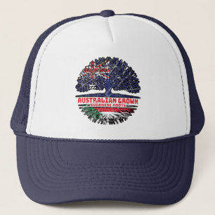 Sudan Sudanese Australian Australia Tree Roots Trucker Hat