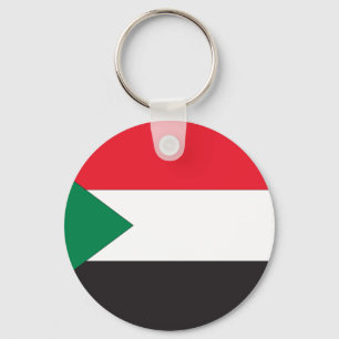 Sudanese Flag Key Ring