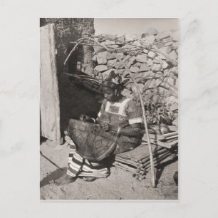 Sudanese woman postcard