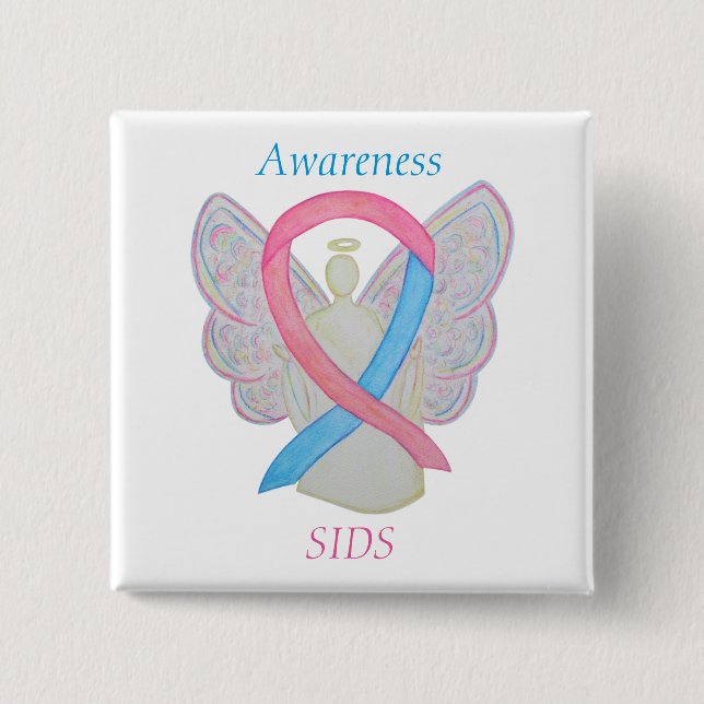 Sudden Infant Death (SIDS) Awareness Angel Pin (Front)