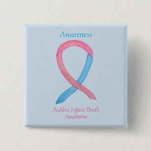Sudden Infant Death (SIDS) Awareness Custom Pin
