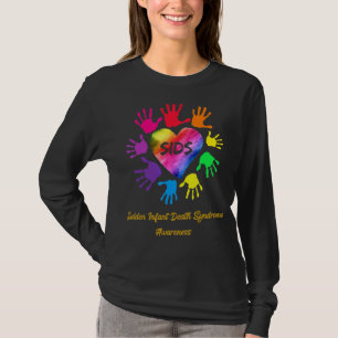 Sudden Infant Death Syndrome Awareness Hands T-Shirt