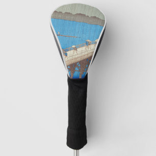 Sudden shower over Atake Bridge, Utagawa Hiroshige Golf Head Cover