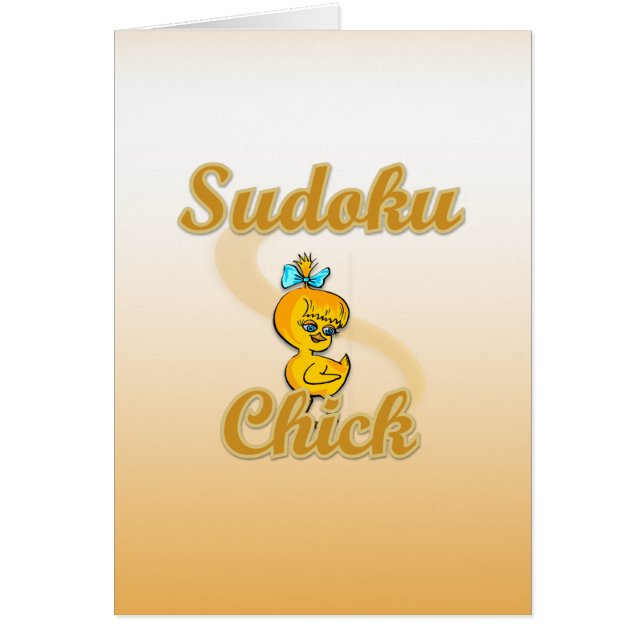 Sudoku Chick (Front)
