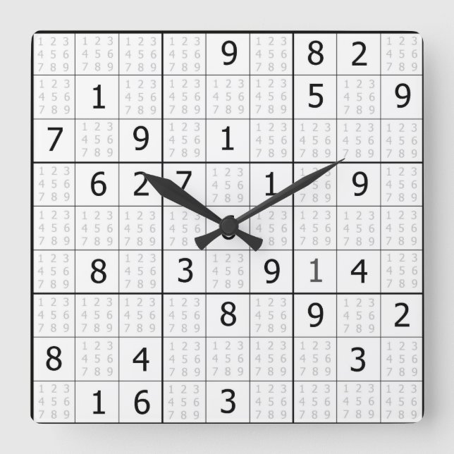 Sudoku Clock (Front)