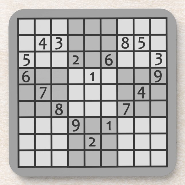 SUDOKU coasters (Front)