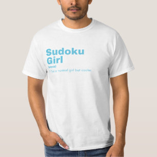 Sudoku Girl - Sudoku T-Shirt