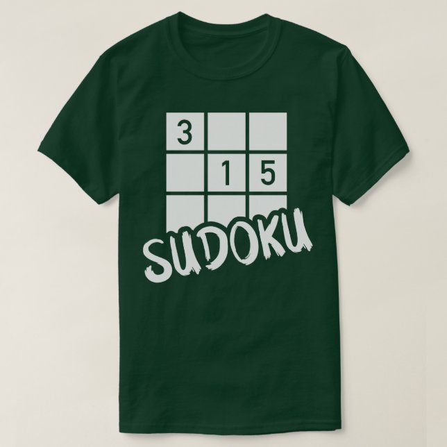 Sudoku puzzle 2 T-Shirt (Design Front)