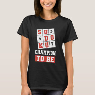 Sudoku Puzzle Sudoku  Sudoku solving Sodoku grid 2 T-Shirt