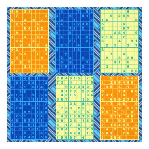 Sudoku Puzzles Photo Print