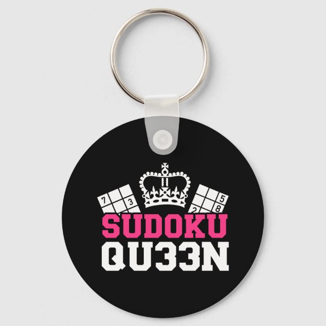 Sudoku queen key ring (Front)