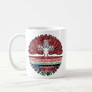Südsudan Südsudanesisch Schweizer Schweiz Baum Coffee Mug