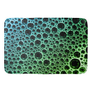 Sudsy soap bubble bath mat