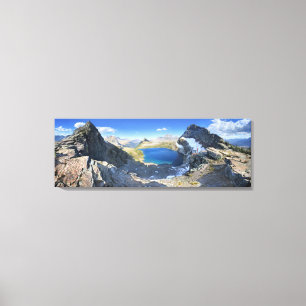 Sue Lake Overlook - Glacier National Park Canvas Print