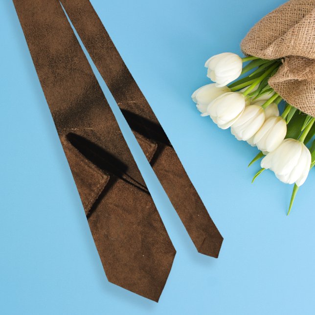 Suede Coat Look of Leather•Double Sided Tie (Creator Uploaded)