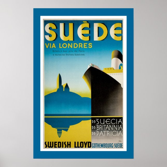 Suede via Londres Poster (Front)