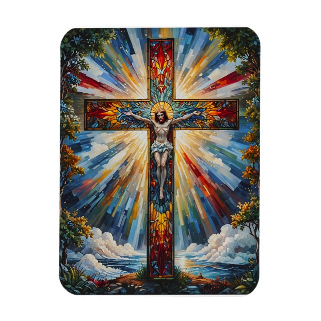 Suffering and Glory Easter Magnet (Vertical)