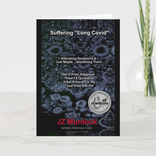 Suffering "Long Covid" Card (Front)