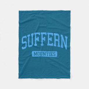 Suffern high school hs suffern ny varsity sports  fleece blanket