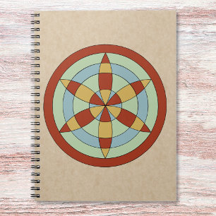 Suffolk Hexafoil (Daisy Wheel) Witch Mark Notebook