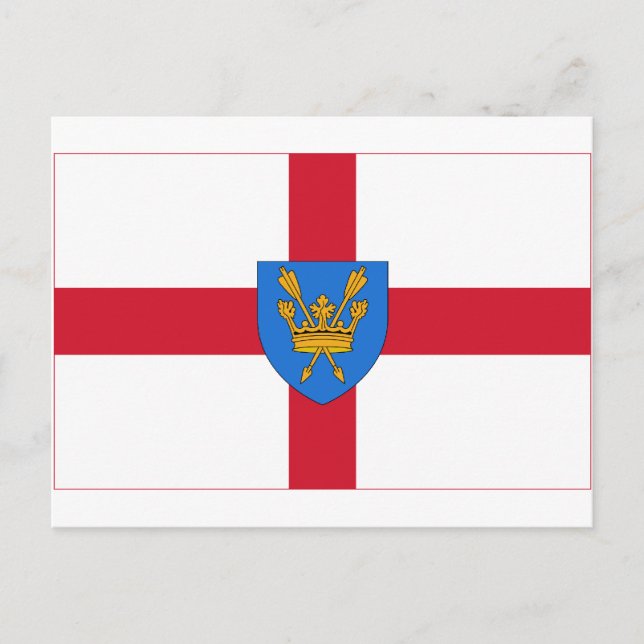 Suffolk St Edmund's Proposal Flag Postcard (Front)