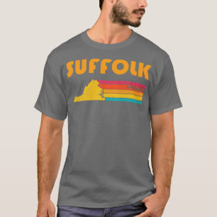 Suffolk Virginia Vintage Distressed Souvenir T-Shirt