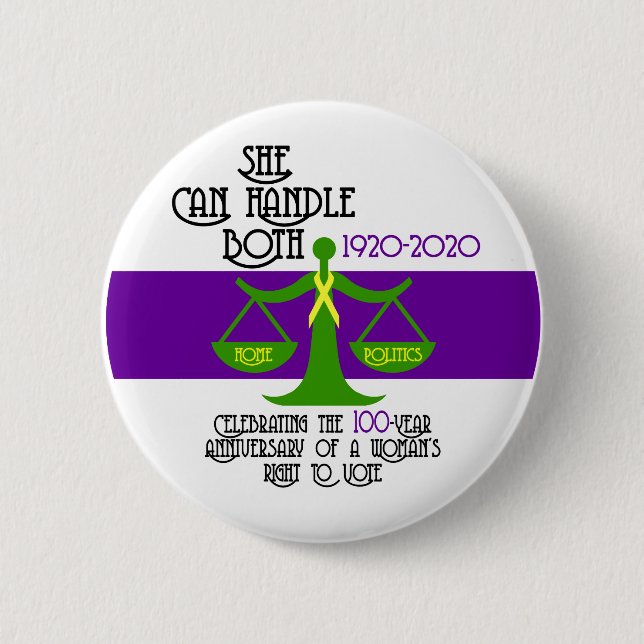 Suffrage Button (Front)